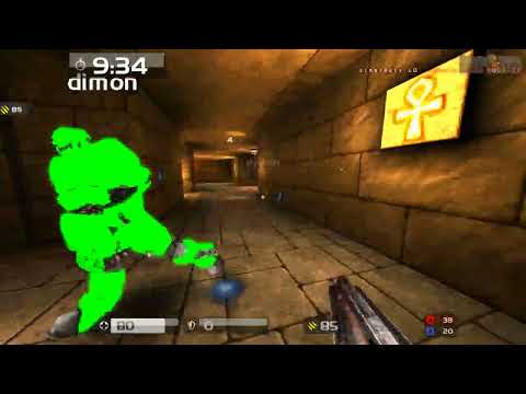 Quake Live: ospdm11: Bored siXsiXsix vs dimon drobb