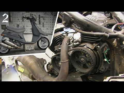 De V-twin beun scooter starten || deel 2