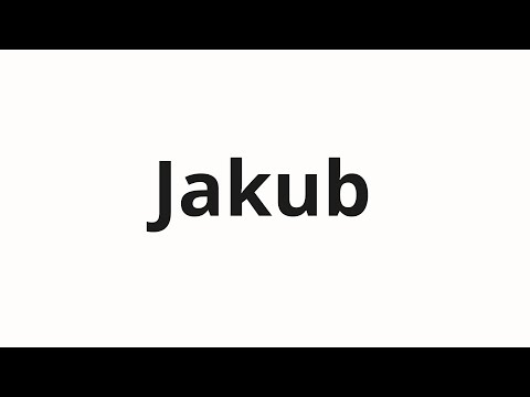 How to pronounce Jakub | Якуб (Yakub in Russian)
