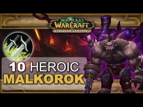 AVERSIO ★ 10 HEROIC vs. MALKOROK ★ Siege of Orgrimmar ► Rogue PoV ► OpOp
