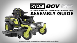 RYOBI Bagger with Boost for RYOBI 80V HP 42 in. Zero Turn Riding Lawn Mower  ACRM026 - The Home Depot