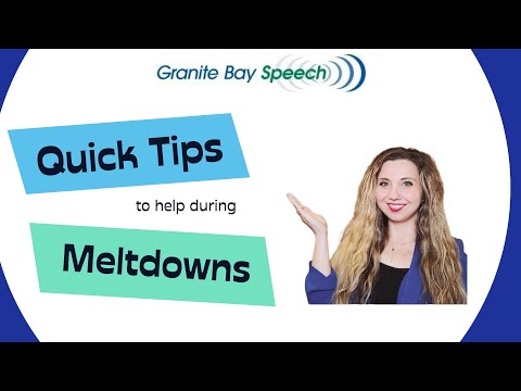 Quick Tips to Better Communication: Understanding and Managing Meltdowns in Children