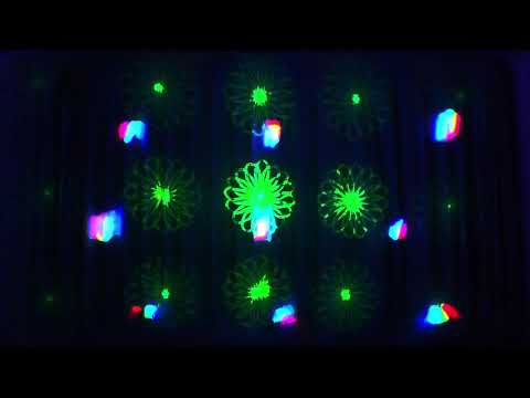 Heximity Visions Strobe Laser Pattern Light