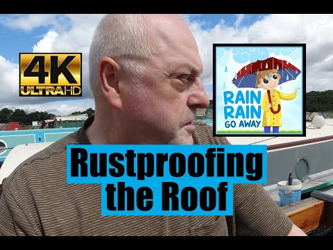 Narrowboat fitout #29 - Rustproofing the roof