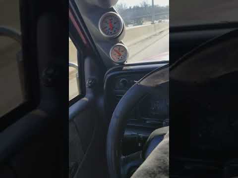 New turbine in the  holset he551 non vgt on the cummins 12v started as 72x86 new is 80x86