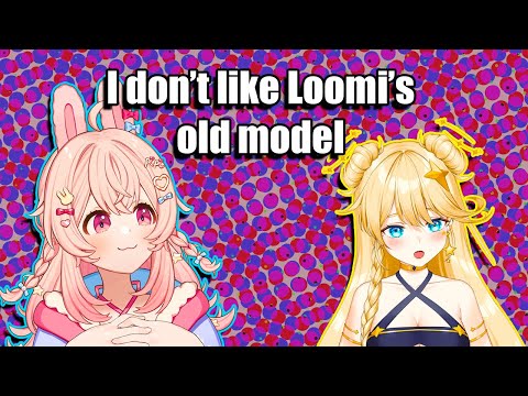 Pippa and Loomi's old models