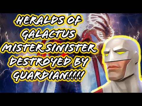 Heralds Of Galactus- Guardian Shocks Mister Sinister Boss- Marvel Contest Of Champions