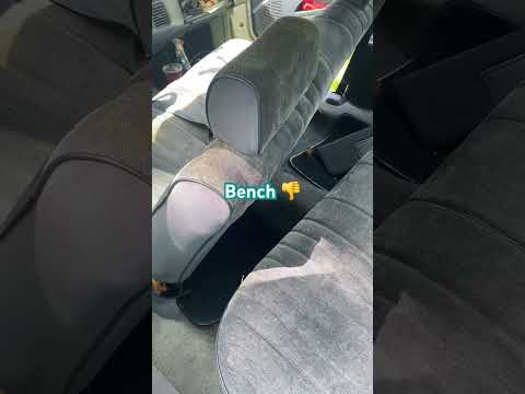Swapped out this bench seat in my 1991 caprice with these 9c1 caprce bucket seats 💺
