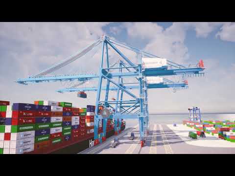 Cai Mep Ha Logistics Center | Port 3D Animation