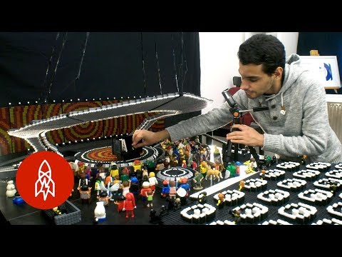 Alexandro bygger Eurovision i lego