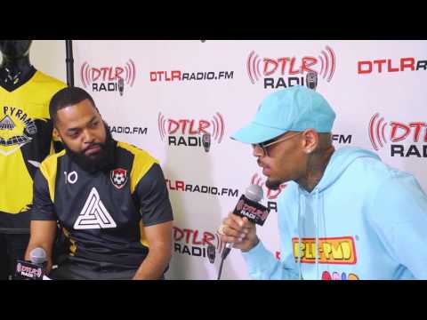 DTLR Style Suite | CHRIS BROWN talks w/King Flexxa about Black Pyramid