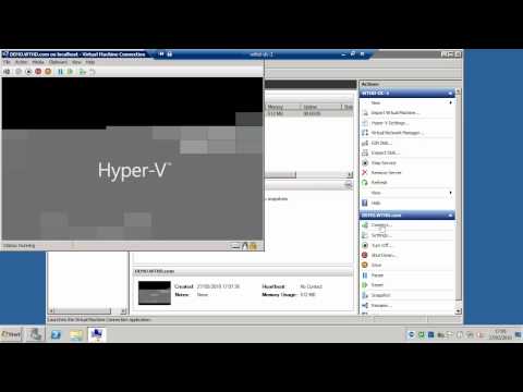 comment installer hyper-v windows server 2008