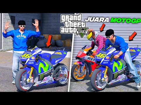 I Found a Rare Champion MOTOGP Bike to Drag Race in - GTA 5 MOD