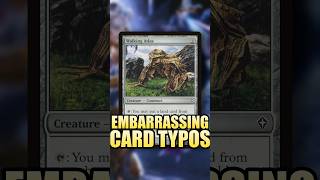 Some MTG card mistakes are small. Others are just too funny to ignore.