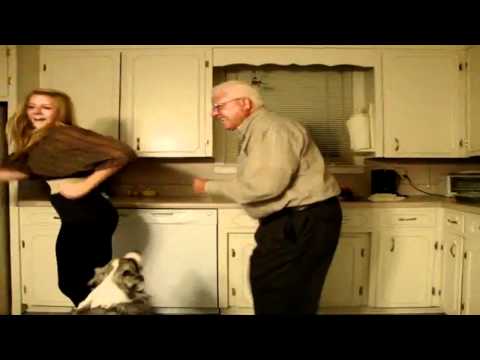 LFMAO Shuffle Grandpa & Grandma!