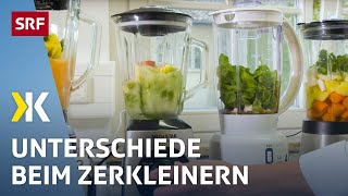 Standmixer im Test: Nicht alle pürieren gleich gut | 2020 | Kassensturz | SRF