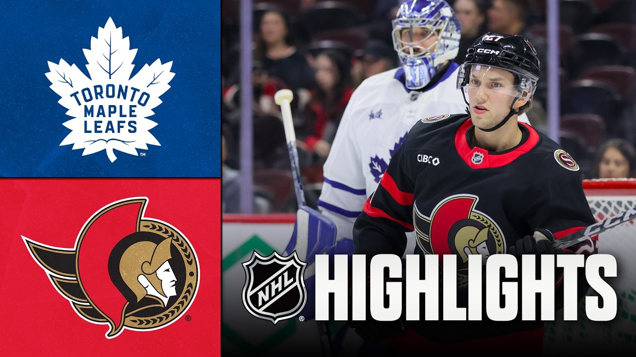 Maple Leafs vs. Senators | NHL Preseason Highlights | September 23, 2026