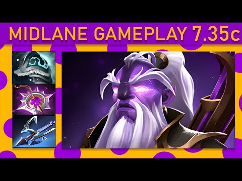 ⭐ Mikoto Void Spirit 15+ Kills! Mid Gameplay 7.35c - Dota 2 Top MMR