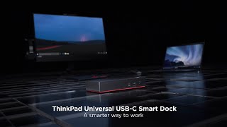 Video 0 of Product Lenovo ThinkPad Universal USB-C Smart Dock