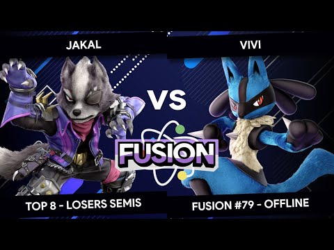 Fusion #79 - Jakal (Wolf) vs Vivi (Lucario) - Top 8 - Losers Semis