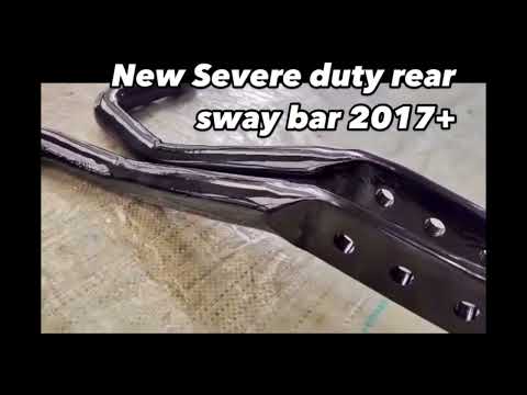 Rear Sway Bars 2017+ F-450/F-550