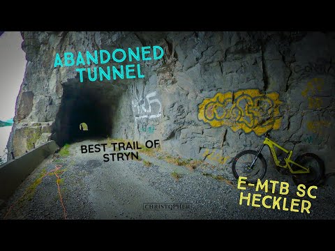 BEST TRAIL IN STRYN - SKÅRÅSEN - E-MTB Heckler and a abandoned tunnel