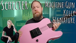 Video thumbnail for The Schecter Machine Gun Kelly Signature Guitar! by Riffs, Beards & Gear