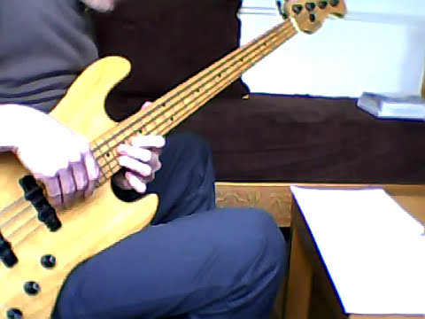 Jill Scott Can't Explain bassline cover