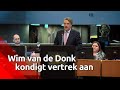Wim van de Donk vertelt dat hij weggaat als commissaris van de Koning in Brabant
