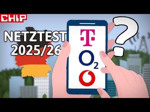CHIP-Netztest 2025/26: So gut sind Telekom, Vodafone, O2 und 1&1 | CHIP