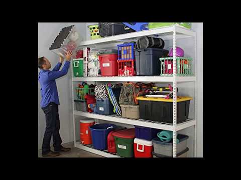 SafeRacks Freestanding Shelf | Steel Shelving Unit |...