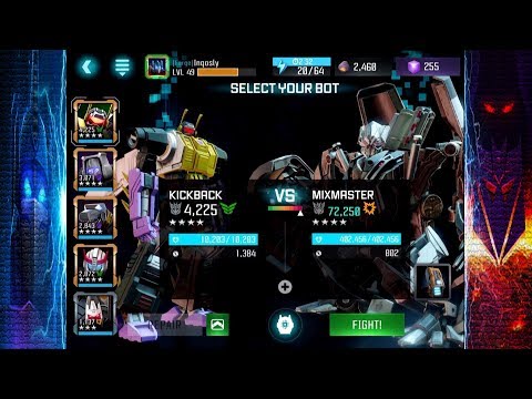 RoK - Kickback vs Mixmaster - TRANSFORMERS: Forged to Fight