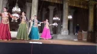 Kathak dance TARANA RAVI SHANKAR Chawmahalla palace