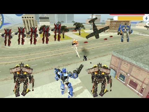 Supercar Robot (Super Car Fight on Road Side) Naxeex aLL Robots Fights Games - Android GamePlay HD