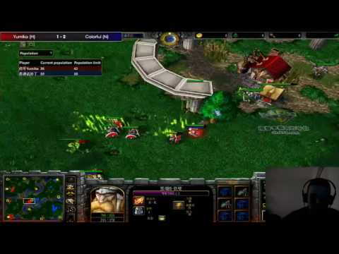 WC3 CN Qualifer #3 Yumiko (H) vs Colorful (N) Game 4