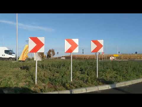 Projektowane skrzyżowanie typu rondo km 3+290,93