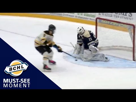 Must See Moment: Danny Pearson scores five-hole on a shorthanded breakaway