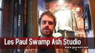 Video thumbnail for Gibson Les Paul Swamp Ash Studio Is Good For Jimmie Deeghan's Music And Back by gearwire