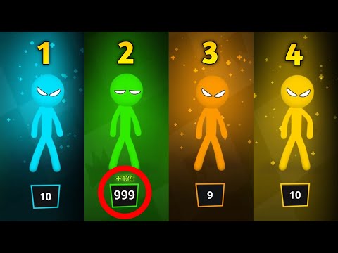 999 Stickman Random Party - Stickman Party 1 2 3 4 Player 2024 | DYAN