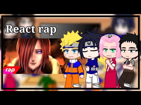 Genins de Konoha reagindo ao rap do Nagato(7mz)