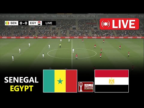 🔴EN DIRECT : Sénégal - Égypte | Demi-finale | Coupe d'Afrique des Nations 2026 | PES 21 Simulation