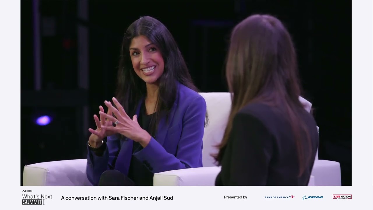 A conversation with Sara Fischer & Anjali Sud