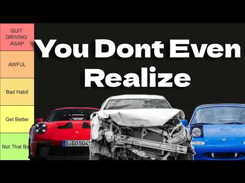SUBTLE Signs You SUCK At Driving (Tier List)