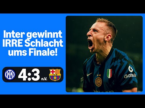Inter Mailand 4:3 FC Barcelona | Highlights - UEFA Champions League