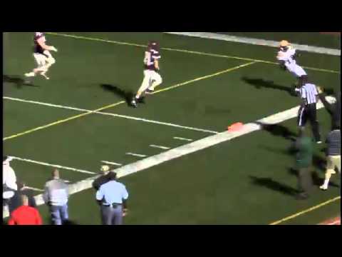 Benedictine #3 Jonah Griffin 48 yard pick six