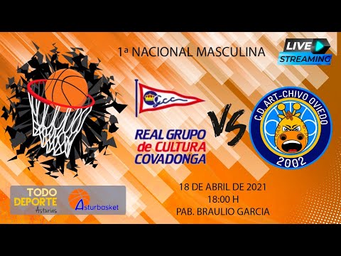 🖥 Directo -  1ª Nacional Masculina -  Grupo Covadonga Vs ArtChivo Helios