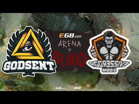 Game 1 - Godsent vs Aggressive Mode - Arena of Blood
