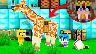 ¡LOS COMPAS SE ESCONDEN DENTRO DE UNA JIRAFA! 😂🔥 MINECRAFT EL ESCONDITE ¡LOS COMPAS SE ESCONDEN DENTRO DE UNA JIRAFA! 😂🔥 MINECRAFT EL ESCONDITE