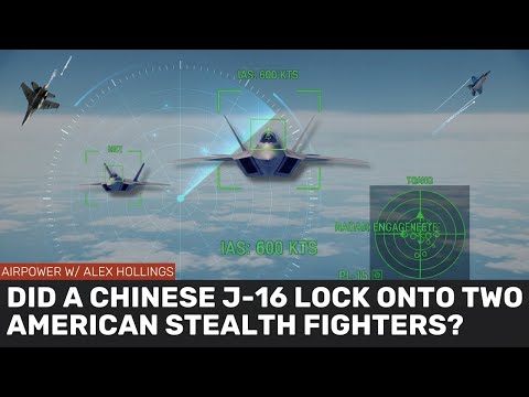 Did a Chinese J-16 lock onto TWO US stealth fighters?!