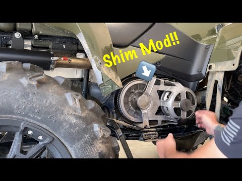King Quad Clutch Shim mod *How To*